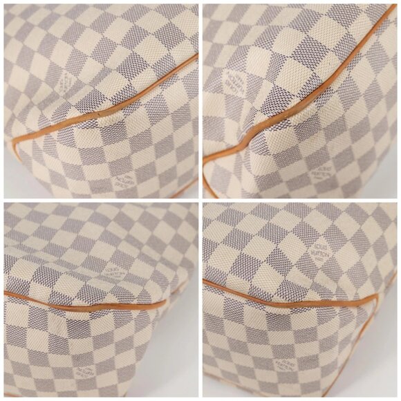 LOUIS VUITTON Damier Azur Delightful MM Shoulder Bag N41448 LV Auth 142302V - Picture 14 of 16